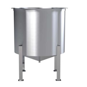 1600 Gallon Sanitary Cone Bottom Mixing Tank
