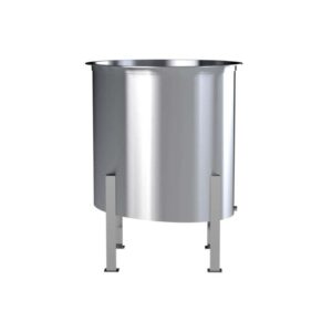 1600 Gallon Sanitary Slopping Bottom Mixing Tank