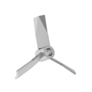 Very High Efficiency 3 Blade Turbine, 3" Diameter